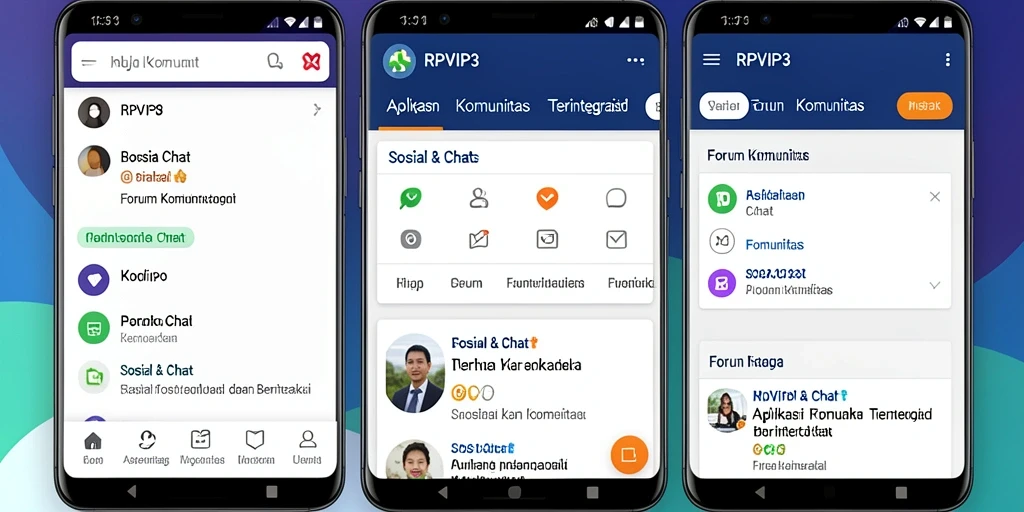 Antarmuka RPVIP3 yang ramah pengguna dan intuitif.