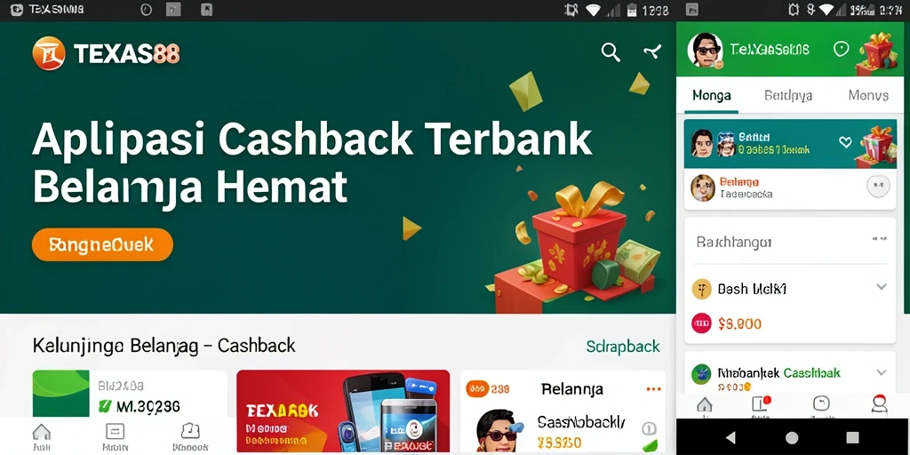 Tampilan antarmuka TEXAS88 yang user-friendly untuk cashback.